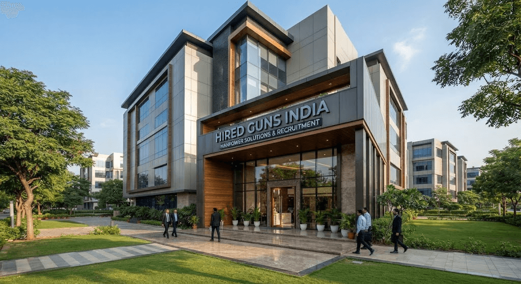 Modern office building representing a professional workplace